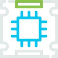 Processor Creative Icon Design vector