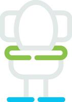 Toilet Creative Icon Design vector