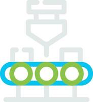 Conveyor Belt Creative Icon Design vector