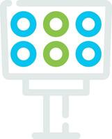 Light Creative Icon Design vector