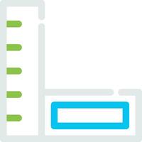 Ruler Creative Icon Design vector