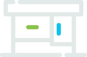 Desk Creative Icon Design vector