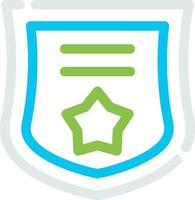 Badge Creative Icon Design vector