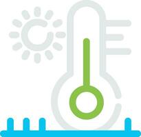 High Temperature Creative Icon Design vector