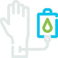 Transfusion Creative Icon Design vector