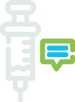 Syringe Creative Icon Design vector