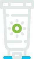 Sunscreen Creative Icon Design vector