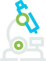 Microscope Creative Icon Design vector