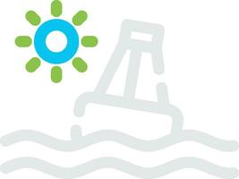 Buoy Creative Icon Design vector