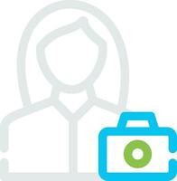 Photographer Creative Icon Design vector