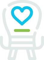 Chair Creative Icon Design vector