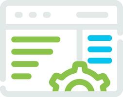 Browser Creative Icon Design vector