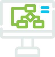 Algorithm Creative Icon Design vector