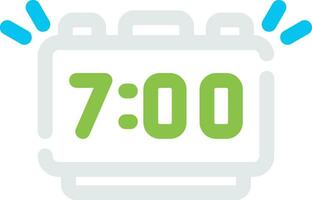 Alarm Creative Icon Design vector