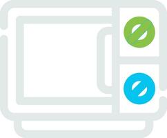 Microwave Creative Icon Design vector