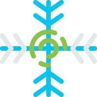 Snowflake Creative Icon Design vector