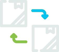 Replacement Creative Icon Design vector