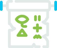 Hieroglyph Creative Icon Design vector
