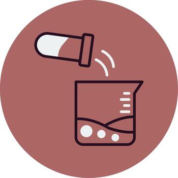 icono de vector de experimento