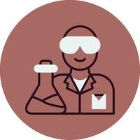 Scientist Vector Icon