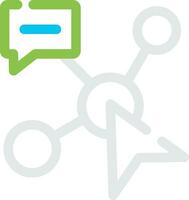 Interaction Creative Icon Design vector