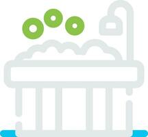 Bathtub Creative Icon Design vector