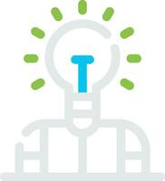 Idea Creative Icon Design vector