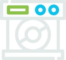 Cd Drive Creative Icon Design vector