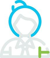 Worker Creative Icon Design vector