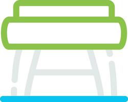 Bench Creative Icon Design vector