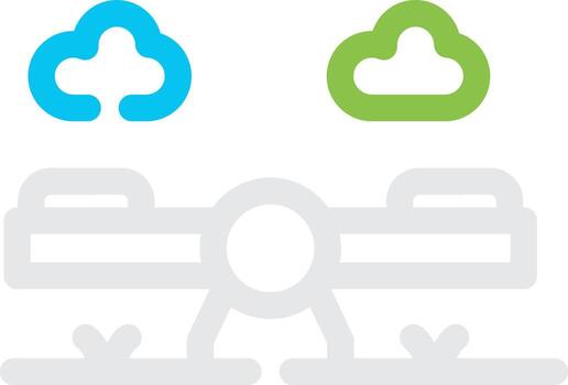 Line Different Color Design vector