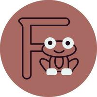 Capital F Vector Icon