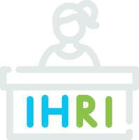 Hr Creative Icon Design vector