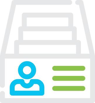 Inbox Creative Icon Design vector