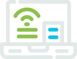 Wifi Connection Creative Icon Design vector