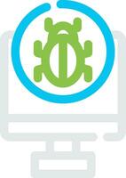 Bugs Creative Icon Design vector