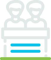 Line Different Color Design vector