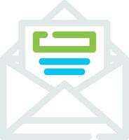 Open Email Creative Icon Design vector