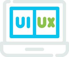 Ui Ux Creative Icon Design vector