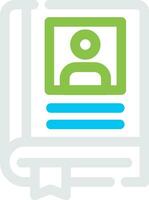 Closed Book Creative Icon Design vector