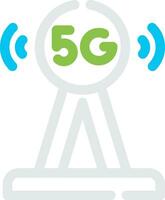 Antenna Creative Icon Design vector