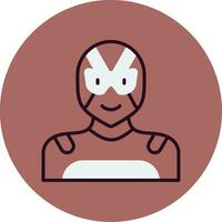 Superhero Vector Icon