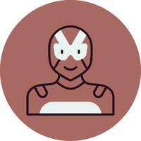 Superhero Vector Icon