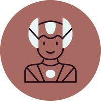 Superhero Vector Icon