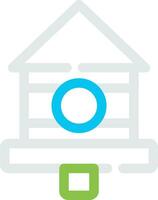 Birdhouse Creative Icon Design vector