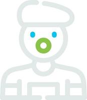 Mime Creative Icon Design vector