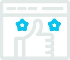 Appreciation Creative Icon Design vector