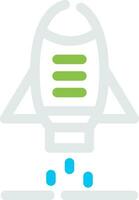 Rocket Creative Icon Design vector