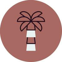 Palm Tree Vector Icon