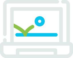 Motion Graphic Creative Icon Design vector